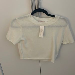 NWT Pookie & Sebastian Cropped Sweater